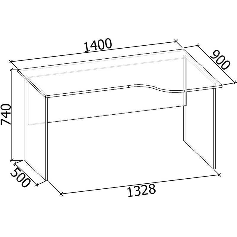 Офисный стол СТ-401