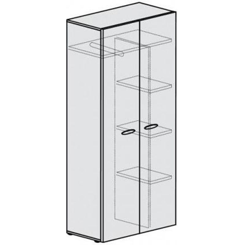 Шкаф для одежды Вр.Аа02 (Verona)