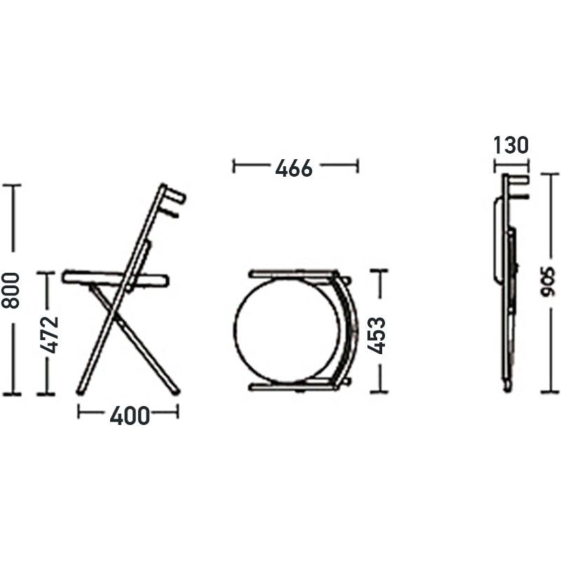 Обеденный стул PICCOLO slim chrome