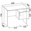 Письменный стол СК-402