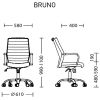 Кресло для руководителя Bruno