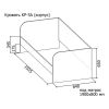 Односпальная кровать Кр-5а (800)
